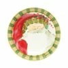 Buy 🔔 VIETRI Old St. Nick Dinner Plate - Striped Hat ⭐