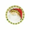 Discount ⌛ VIETRI Old St. Nick Round Salad Plate - Animal Hat 🎁