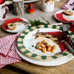 Discount ⌛ VIETRI Old St. Nick Round Salad Plate - Animal Hat 🎁 7 Discount ⌛ VIETRI Old St. Nick Round Salad Plate - Animal Hat 🎁 -Tabletop Elegant shop OSN 7802C LSALT 3