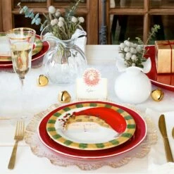Discount ⌛ VIETRI Old St. Nick Round Salad Plate - Animal Hat 🎁 9 Discount ⌛ VIETRI Old St. Nick Round Salad Plate - Animal Hat 🎁 -Tabletop Elegant shop OSN 7802C LSALT 6