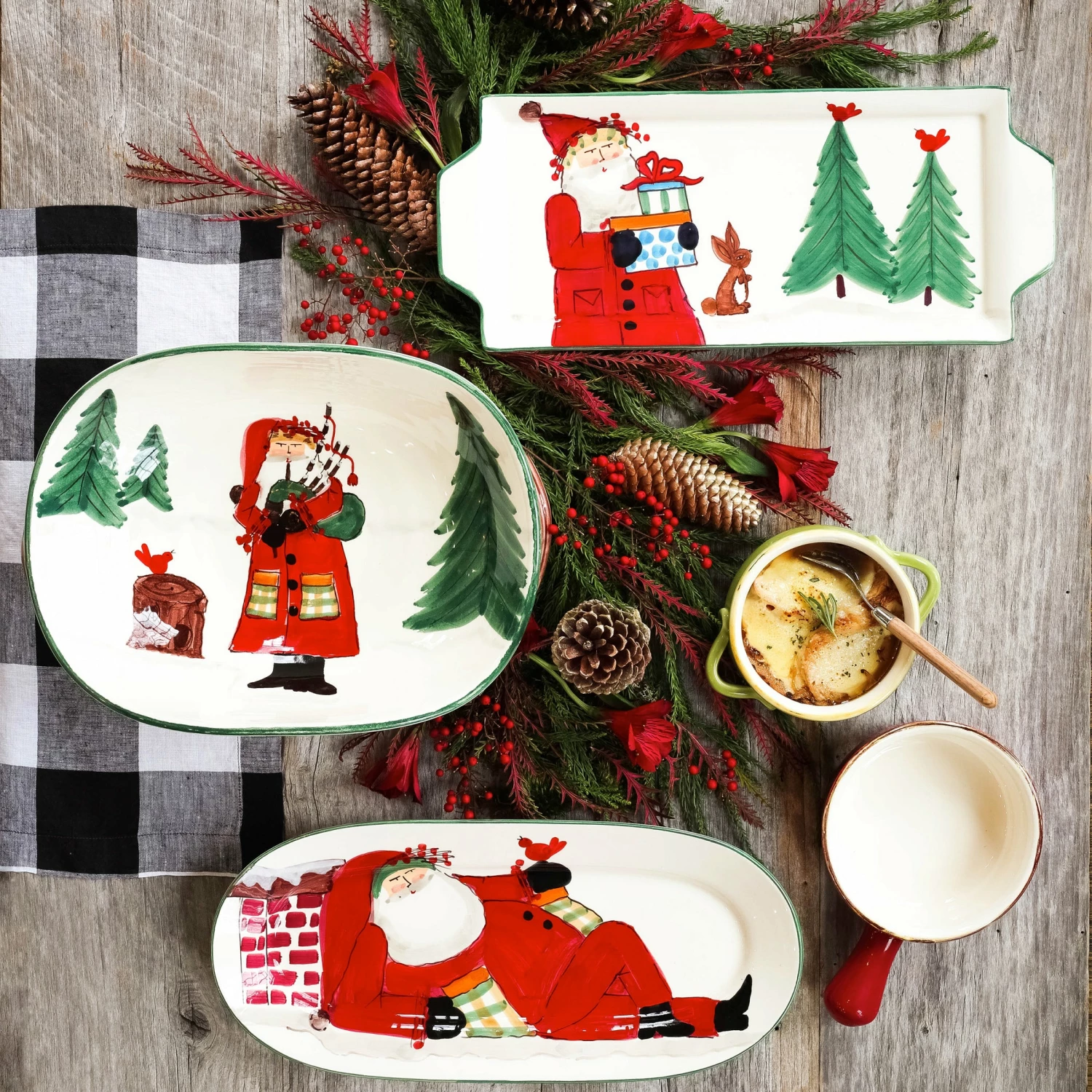 Cheapest π₯ VIETRI Old St. Nick Handled Rectangular Platter β€οΈ 3 Cheapest π₯ VIETRI Old St. Nick Handled Rectangular Platter β€οΈ - Image 3
