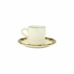 Best deal 🎉 VIETRI Old St. Nick Assorted Espresso Cups & Saucers - Set of 4 🔔 -Tabletop Elegant shop OSN 7809NB 2