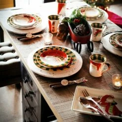 Top 10 ⭐ VIETRI Old St. Nick Mug - Red ❤️ 9 Top 10 ⭐ VIETRI Old St. Nick Mug - Red ❤️ -Tabletop Elegant shop OSN 7810A LSALT 3