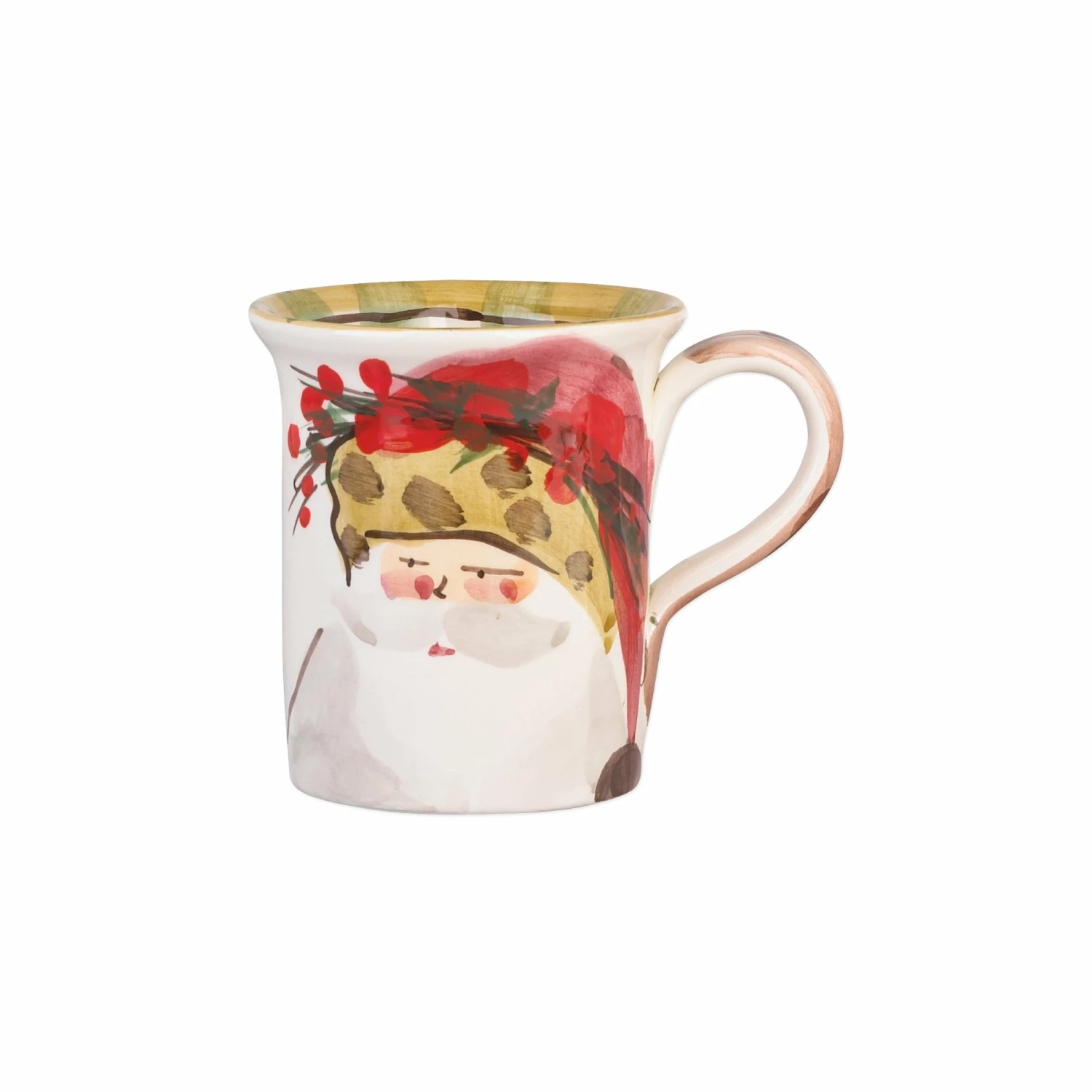 Buy ❤️ VIETRI Old St. Nick Mug - Animal ⌛ 1 Buy ❤️ VIETRI Old St. Nick Mug - Animal ⌛