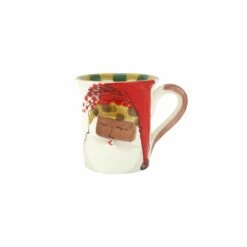 Cheapest 🤩 VIETRI Old St. Nick Multicultural Mug - Animal Hat 🎉