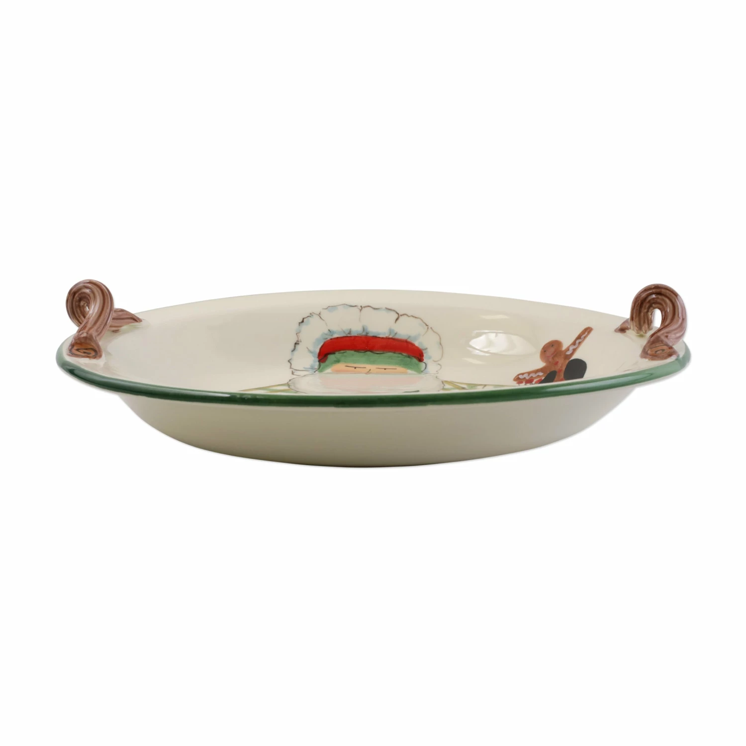 Discount π₯° VIETRI Old St. Nick Handled Round Shallow Bowl π 2 Discount π₯° VIETRI Old St. Nick Handled Round Shallow Bowl π - Image 2
