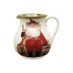 Cheapest 🎁 VIETRI Old St. Nick Round Body Pitcher 🎉