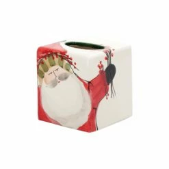 Best Sale ✔️ VIETRI Old St. Nick Tissue Box ✨