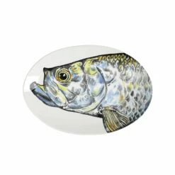 Deals 🎁 VIETRI Pesca Tarpoon Shallow Oval Bowl ✔️