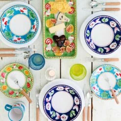 Promo 👍 VIETRI Campagna Pesce Dinner Plate 🔥 -Tabletop Elegant shop PES 1000N LSALT 1