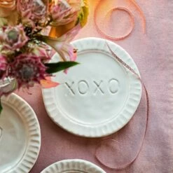 Flash Sale ✔️ VIETRI Pietra Serena XOXO Plate 🎉 -Tabletop Elegant shop PIE 2694 2100 web3