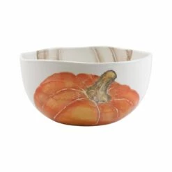 Best reviews of 🎉 VIETRI Pumpkins Deep Serving Bowl 🥰