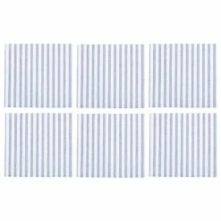 Wholesale 🎉 VIETRI Papersoft Napkins Capri Blue Cocktail Napkins (Pack of 20) - Set of 6 😍