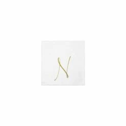 Best reviews of ❤️ VIETRI Papersoft Napkins Monogram Cocktail Napkins - N (Pack of 20) 😍
