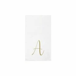 Flash Sale ๐ VIETRI Papersoft Napkins Monogram Guest Towels - A (Pack of 20) ๐