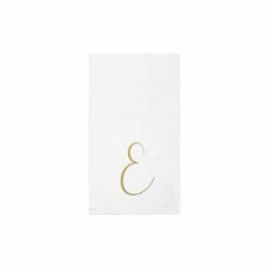 Cheap ⭐ VIETRI Papersoft Napkins Monogram Guest Towels - E (Pack of 20) 😍