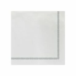 Discount 👏 VIETRI Papersoft Napkins Fringe Gray Dinner Napkins (Pack of 50) 😉