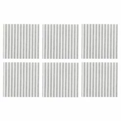 Deals 🎉 VIETRI Papersoft Napkins Capri Gray Cocktail Napkins (Pack of 20) - Set of 6 🌟