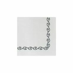 Coupon 🎉 VIETRI Papersoft Napkins Florentine Gray Cocktail Napkins (Pack of 20) ⭐