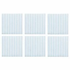 Brand new ✔️ VIETRI Papersoft Napkins Capri Light Blue Cocktail Napkins (Pack of 20) - Set of 6 ⭐