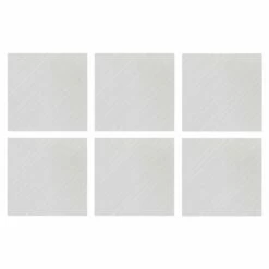 Best Pirce 💯 VIETRI Papersoft Napkins Seersucker Stripe Light Gray Cocktail Napkins (Pack of 20) - Set of 6 🥰