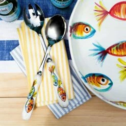 Top 10 ⭐ VIETRI Pesci Colorati Shallow Bowl 🤩 -Tabletop Elegant shop PSE 78022 LSALT 3