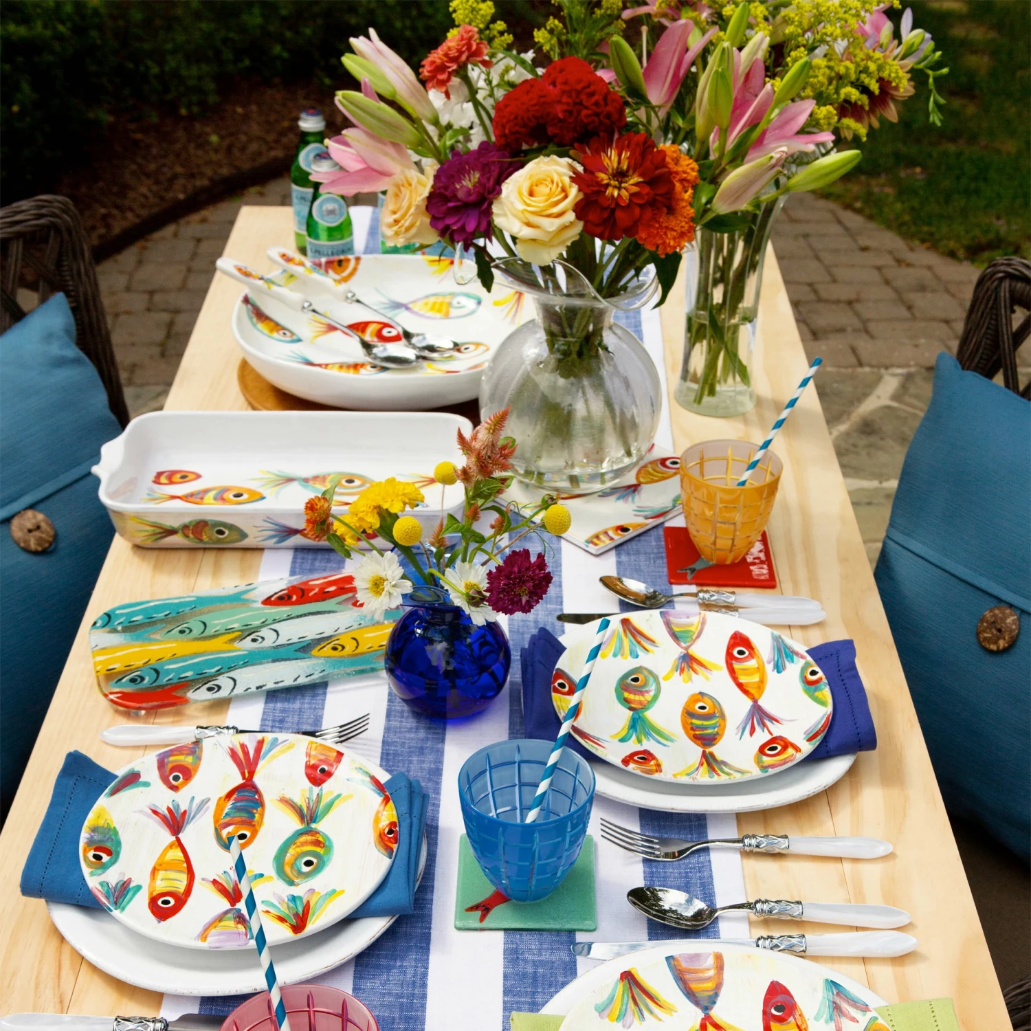 Wholesale ๐ VIETRI Pesci Colorati Rectangular Baker โญ 4 Wholesale ๐ VIETRI Pesci Colorati Rectangular Baker โญ - Image 4