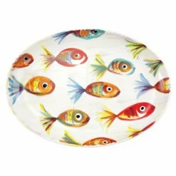 Budget 👍 VIETRI Pesci Colorati Oval Platter 🛒