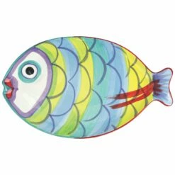 Best Sale ❤️ VIETRI Pesci Colorati Figural Fish Platter ✔️