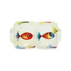 Cheap 👏 VIETRI Pesci Colorati Two-Part Server 🤩