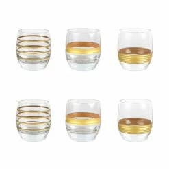 Best deal 🎉 VIETRI Raffaello Assorted Double Old Fashioned - Set of 6 🔥