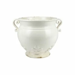 Flash Sale 🥰 VIETRI Rustic Garden Linen Basil Round Planter 🥰