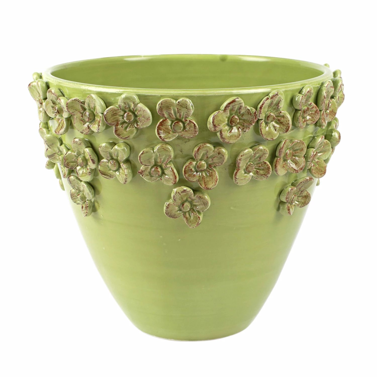 New ๐ VIETRI Rustic Garden Medium Cachepot ๐ 4 New ๐ VIETRI Rustic Garden Medium Cachepot ๐ - Image 4