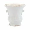 Deals ✔️ VIETRI Rustic Garden White Medium Flair Planter 🌟