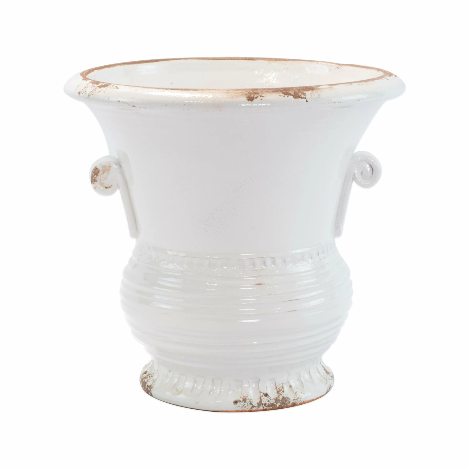 Deals โ๏ธ VIETRI Rustic Garden White Medium Flair Planter ๐ 1 Deals โ๏ธ VIETRI Rustic Garden White Medium Flair Planter ๐