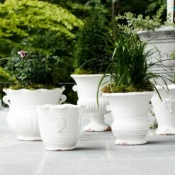 Deals โ๏ธ VIETRI Rustic Garden White Medium Flair Planter ๐ 8 Deals โ๏ธ VIETRI Rustic Garden White Medium Flair Planter ๐ -Tabletop Elegant shop RGA 89092W LSALT 3