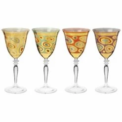 Top 10 😀 VIETRI Regalia Assorted Wine Glasses - Set of 4 💯