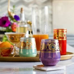 Best Pirce 🌟 VIETRI Regalia Stemless Wine Glass 😀 -Tabletop Elegant shop RGI 7621P LSALT 1 f524c6e5 b0d6 42f7 b78c 9c2a42af5079