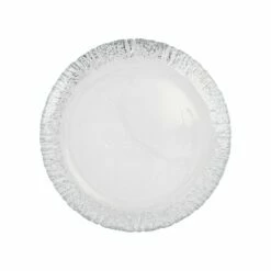 Brand new 🎁 VIETRI Rufolo Glass Platinum Dinner Plate 😉
