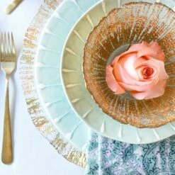 Best reviews of 🎉 VIETRI Rufolo Glass Gold Small Deep Bowl ✔️ -Tabletop Elegant shop RUF 5205 LSALT 3