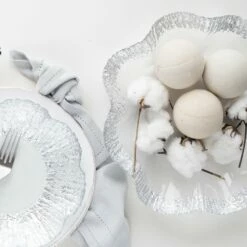 Best Sale 🌟 VIETRI Rufolo Glass Platinum Platter 😀 -Tabletop Elegant shop RUF 5223P 3