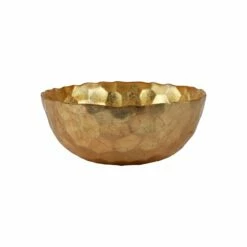 Budget 🎉 VIETRI Rufolo Glass Gold Honeycomb Medium Bowl 😀