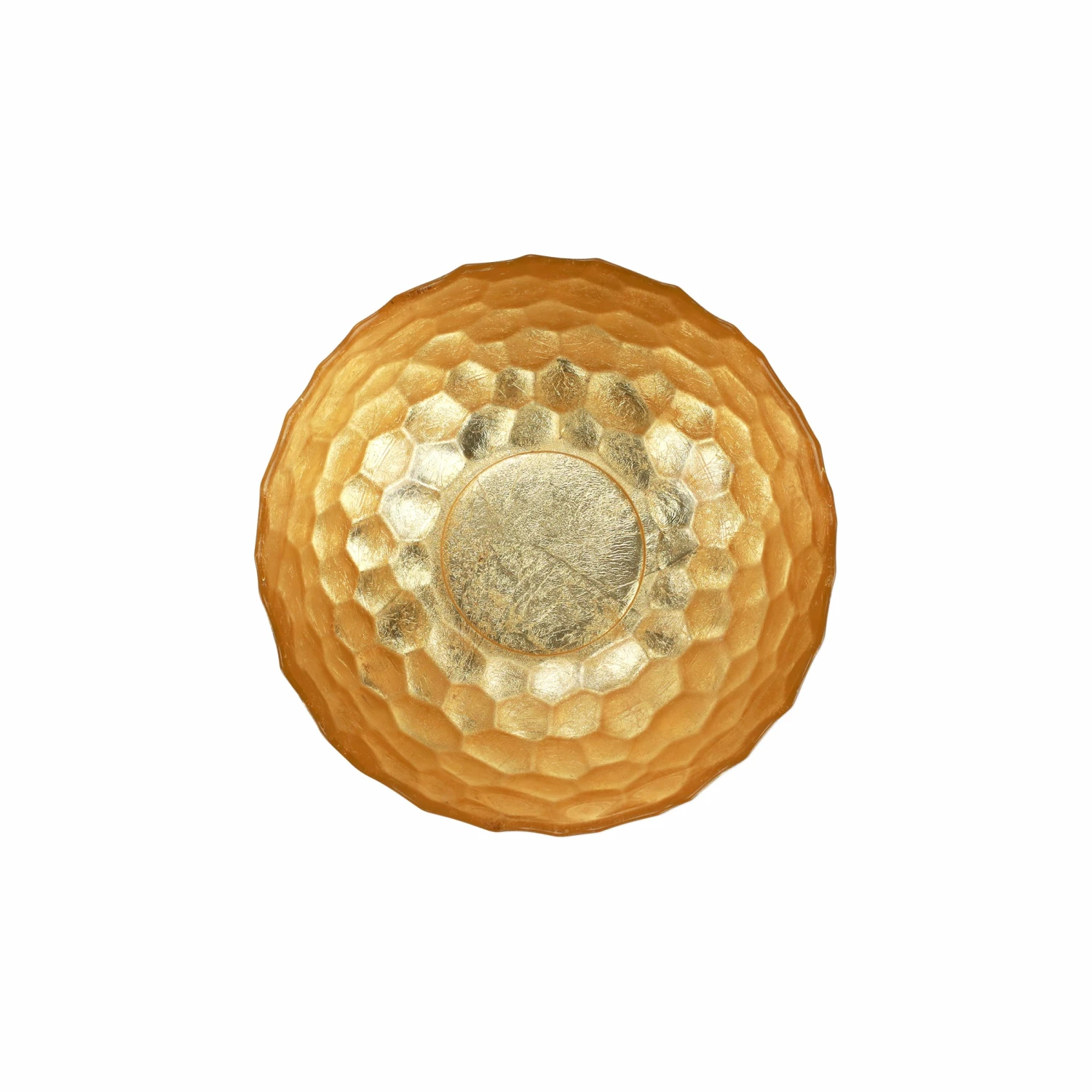 Budget ๐ VIETRI Rufolo Glass Gold Honeycomb Medium Bowl ๐ 2 Budget ๐ VIETRI Rufolo Glass Gold Honeycomb Medium Bowl ๐ - Image 2
