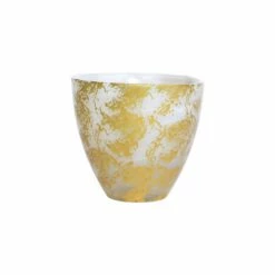 Buy ✨ VIETRI Rufolo Glass Gold Scattered Votive 😉