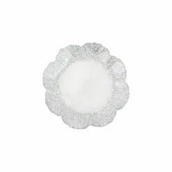 Cheap ❤️ VIETRI Rufolo Glass Platinum Canape Plate ⭐