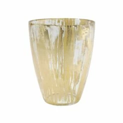Best reviews of โค๏ธ VIETRI Rufolo Glass Gold Brushstroke Vase โจ