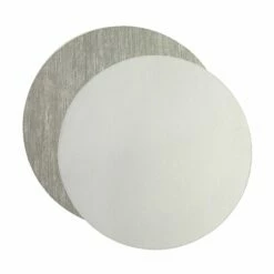 Best Pirce 🎉 VIETRI Reversible Placemats Gray/White Round Placemat 💯 -Tabletop Elegant shop RVP GW6503 2100 web1