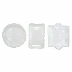 Best Sale ⌛ VIETRI Incanto Stone White 3-Piece Serveware Set 😍