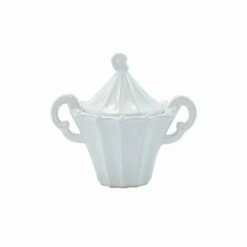 Cheap 🔔 VIETRI Incanto Stone White Stripe Sugar 🔥