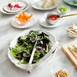 Buy 🔔 VIETRI Incanto Stone White Baroque Small Oval Platter 💯 -Tabletop Elegant shop SINC W1124C LSALT 2